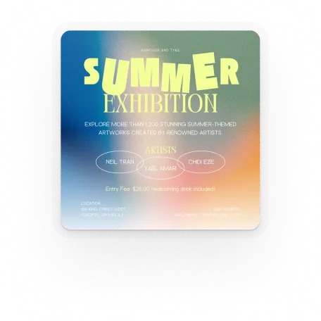 art exhibition